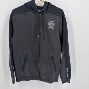 Bauer Lincoln Stars Hockey Full-Zip Hoodie - Size Large